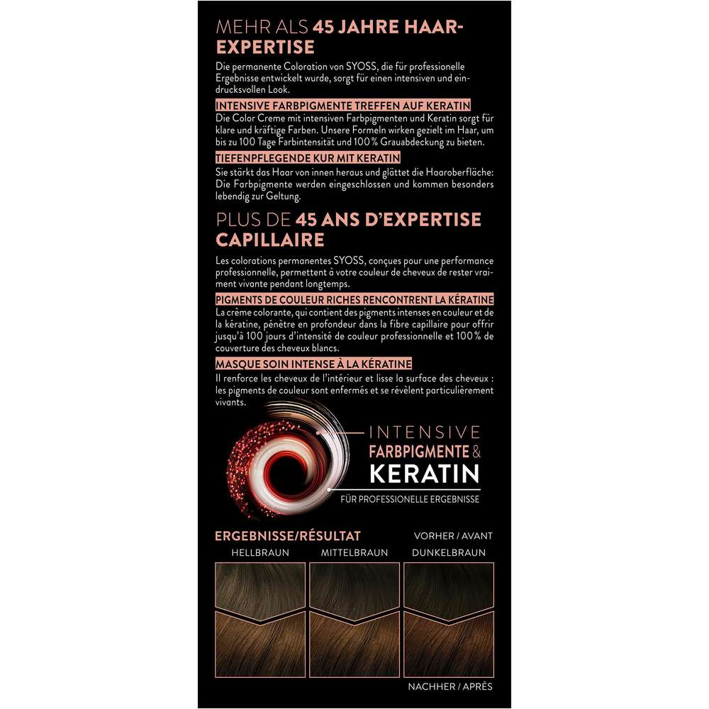 Produktabbildung Syoss Permanente Coloration  4_8 Schokobraun