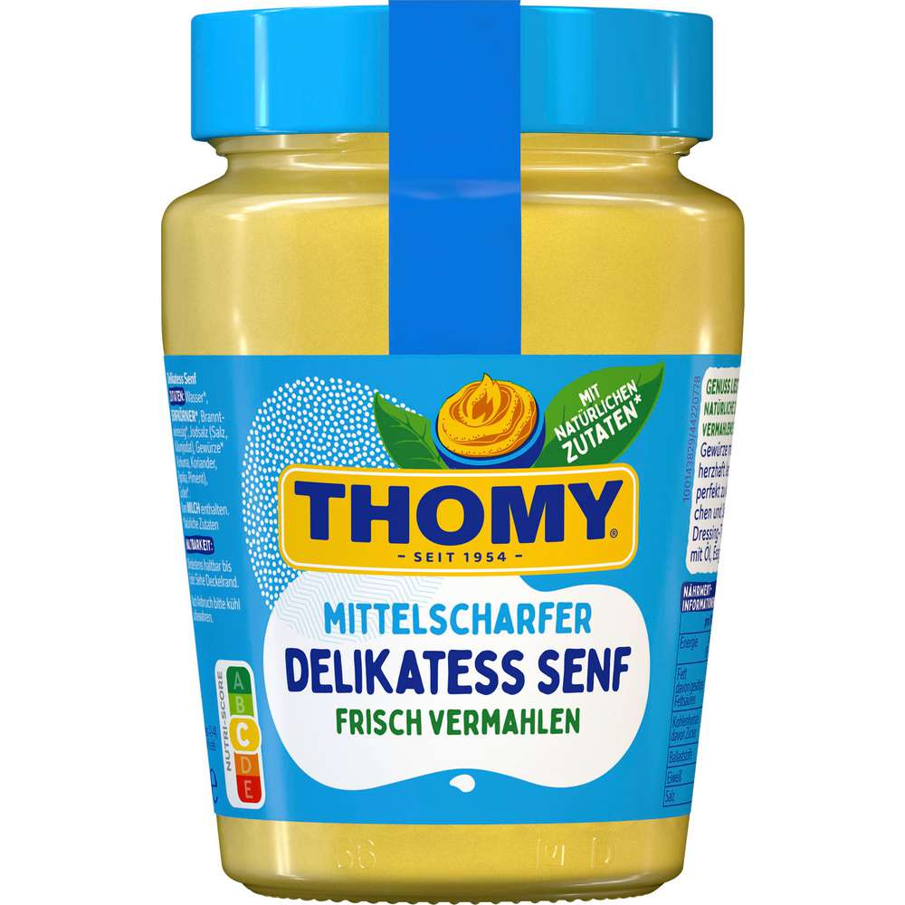 Produktabbildung Thomy Delikatess Senf, mittelscharf