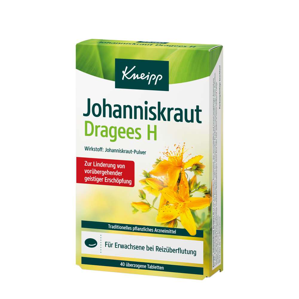 Produktabbildung Kneipp Johanniskraut Dragees H