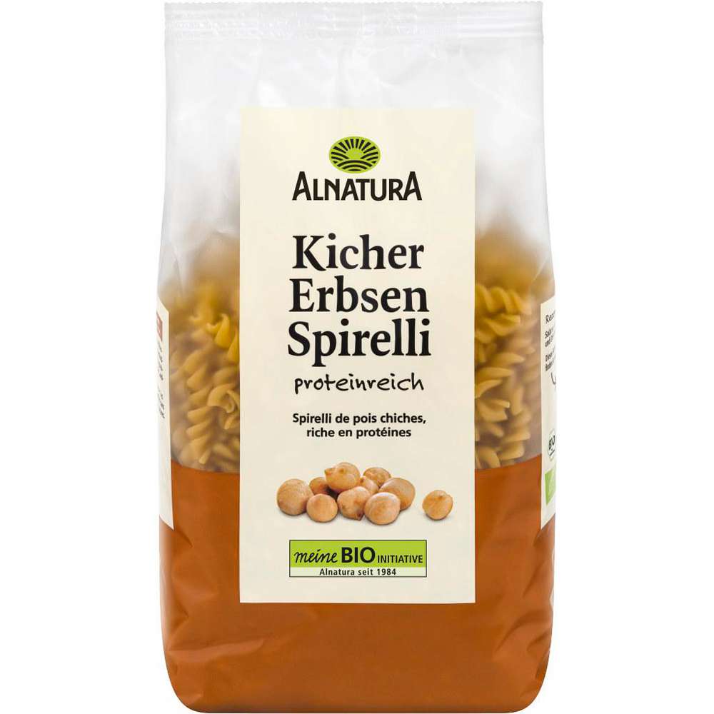Produktabbildung Alnatura Bio Kichererbsen-Spirelli