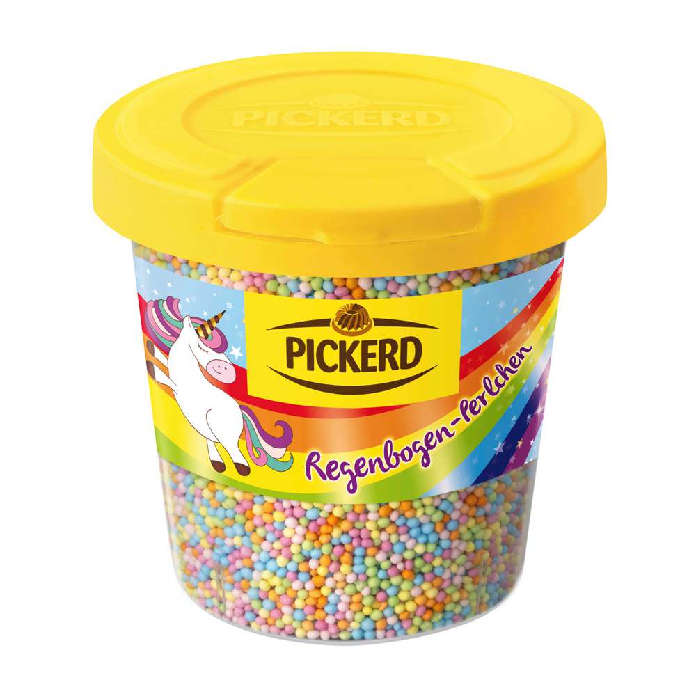 Produktabbildung Pickerd Kuchendeko Regenbogen-Perlchen