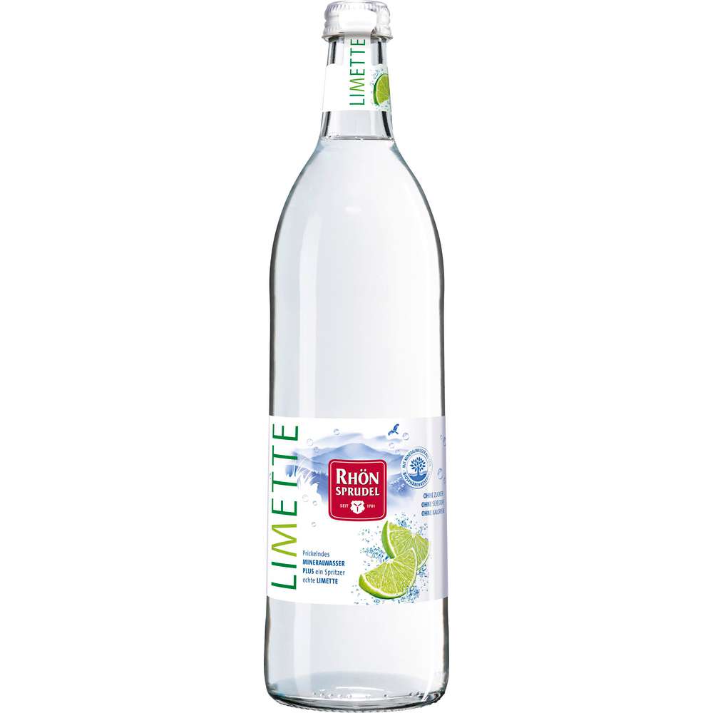 Produktabbildung Rhön Sprudel Mineralwasser mit Limette