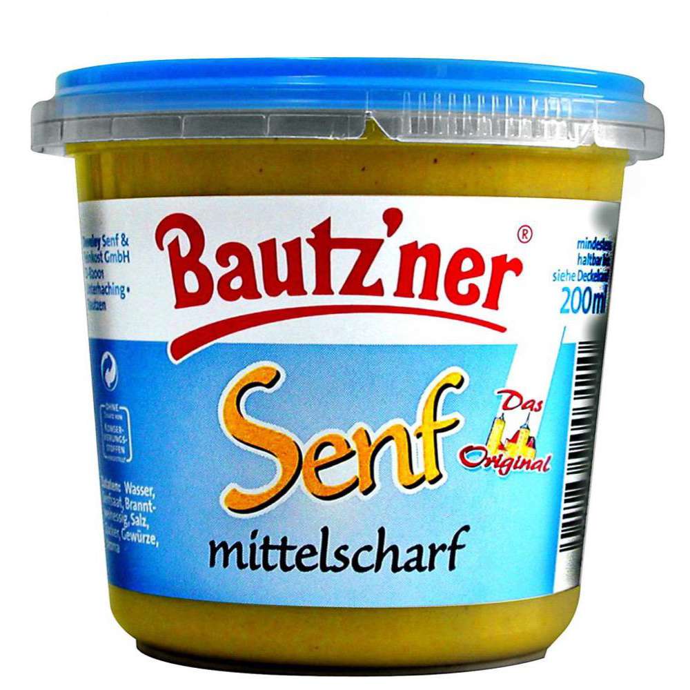 Produktabbildung Bautz'ner Senf, mittelscharf