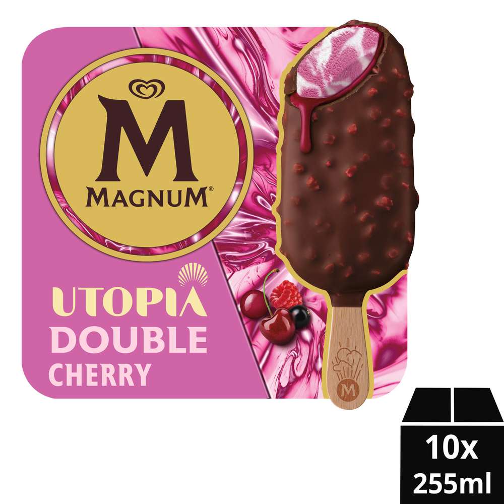 Produktabbildung Magnum Stiel-Eis, Double Cherry
