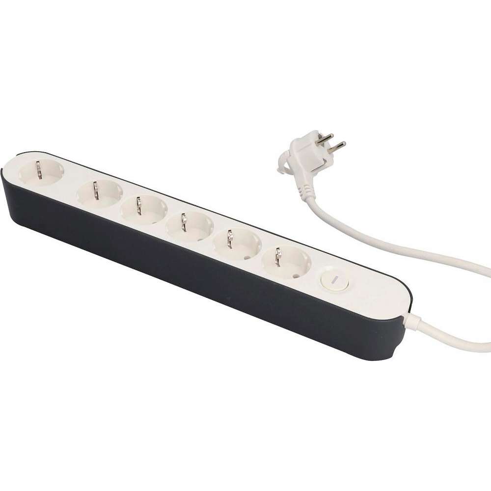 Produktabbildung EVB Steckdosenleiste 6-fach