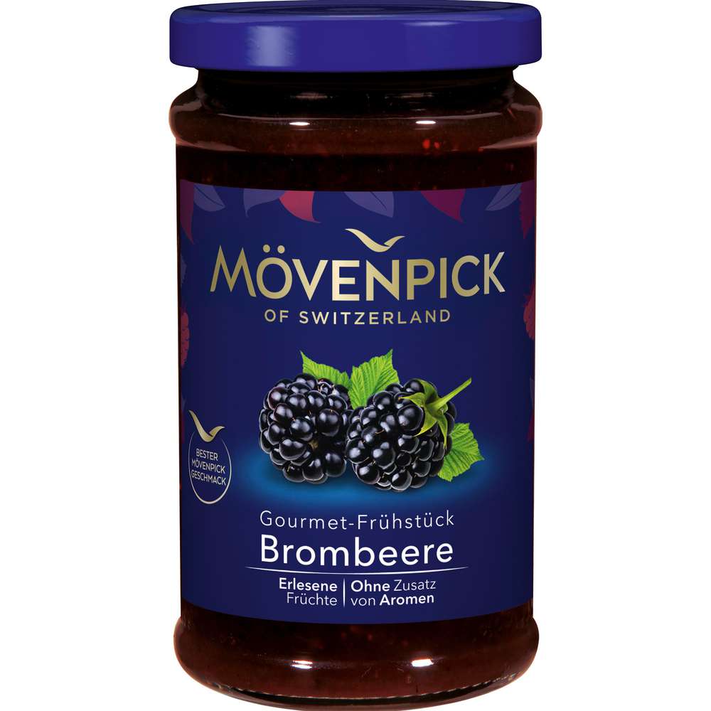 Produktabbildung Mövenpick Fruchtaufstrich Gourmet Frühstück, Brombeere