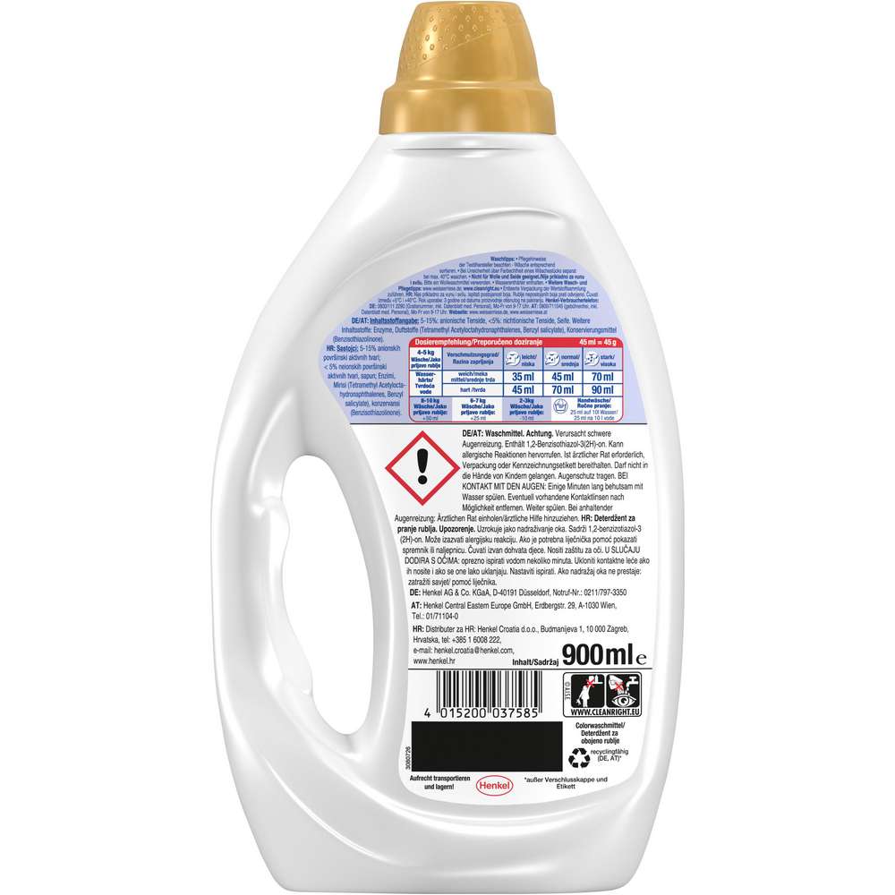 Produktabbildung Weißer Riese Color-Waschmittel Gel, Aromatherapie Orchidee
