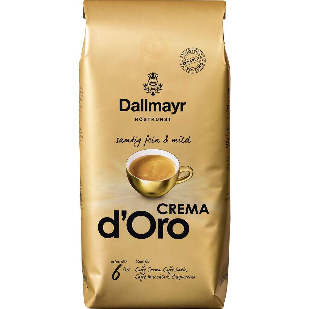 Produktabbildung Dallmayr Kaffee Crema d'Oro Original, ganze Bohne