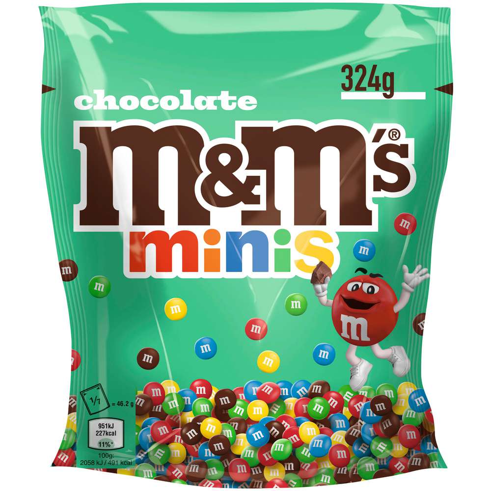 Produktabbildung M&M's Schokolinsen Mini Choc
