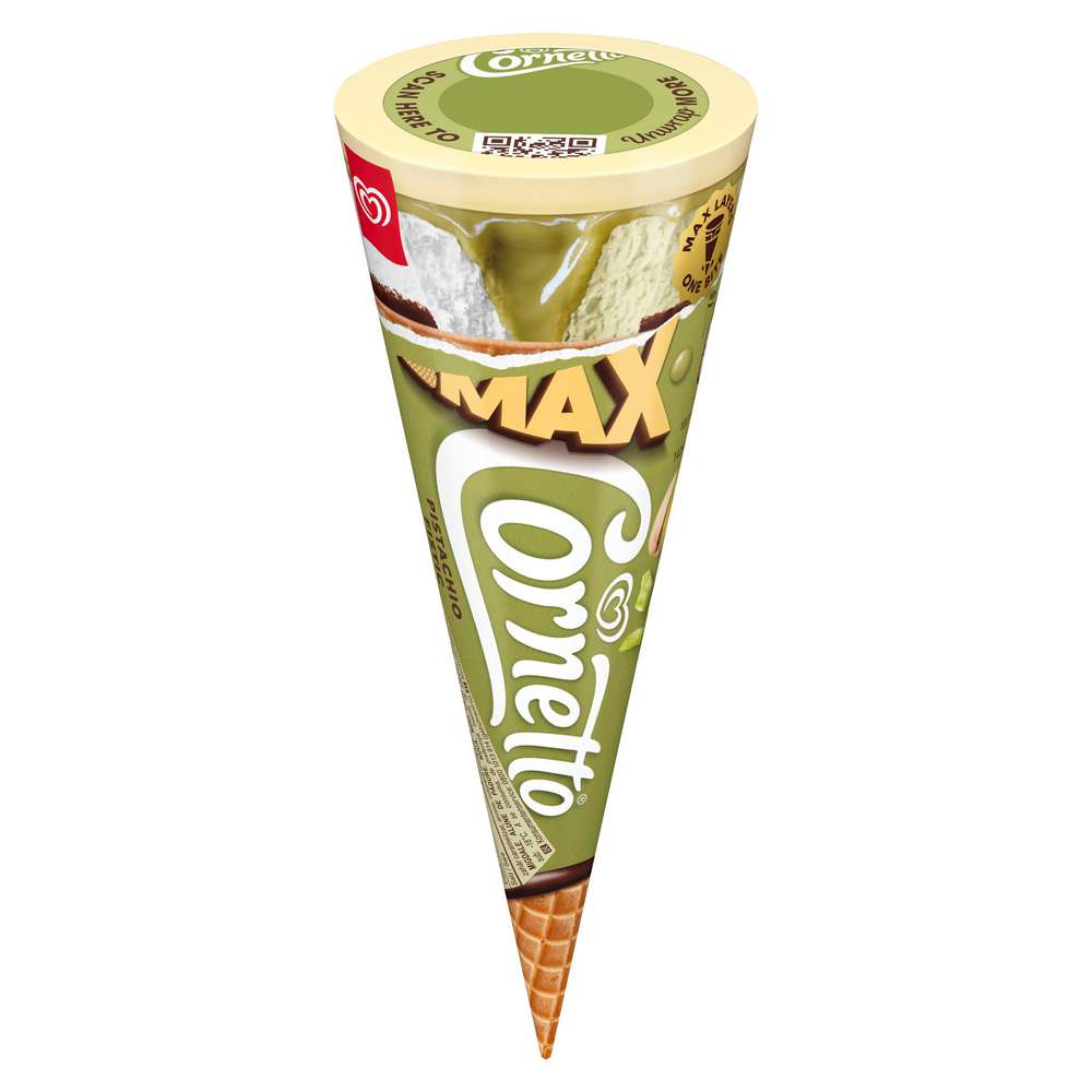 Produktabbildung Langnese Waffeleis Cornetto Max, Pistazie
