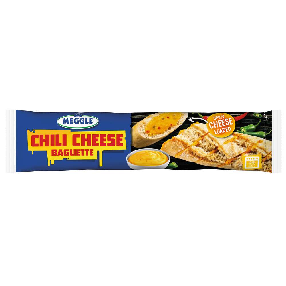 Produktabbildung Meggle Baguette, Chili-Cheese