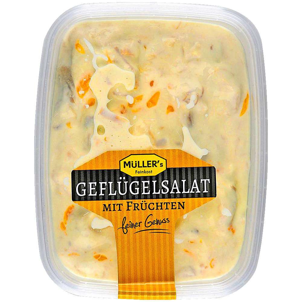 Produktabbildung Müller's Geflügelsalat mit Früchten