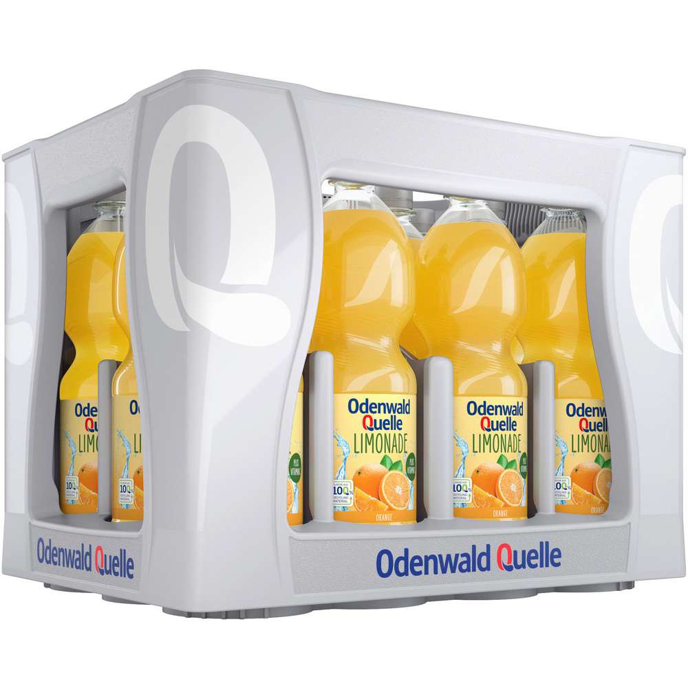 Produktabbildung Odenwald Quelle Orangen Limonade (12x 1,000 Liter)