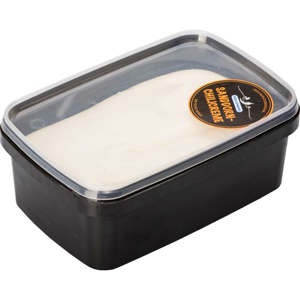 Produktabbildung Käserei Lehmann Weichkäse, Sanddorn-Creme Chili