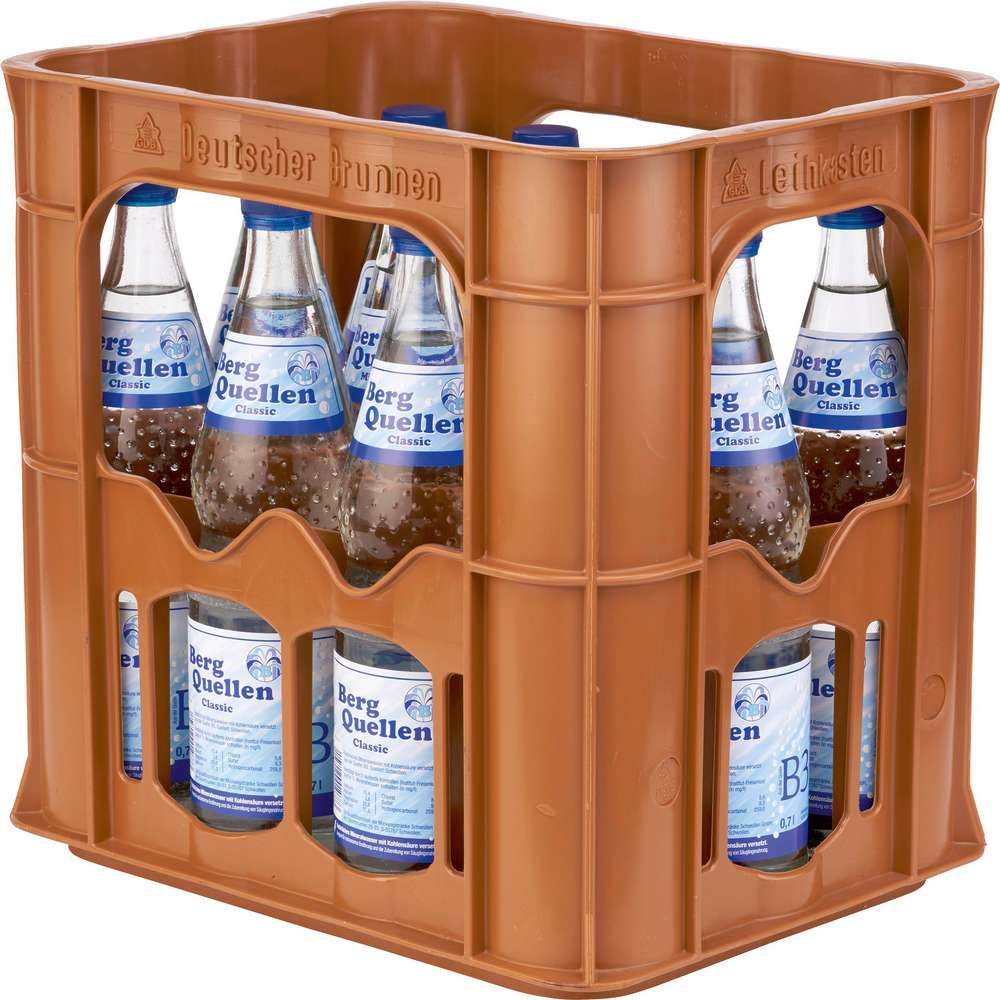 Produktabbildung Berg Quellen Mineralwasser, Classic (12x 0,700 Liter)