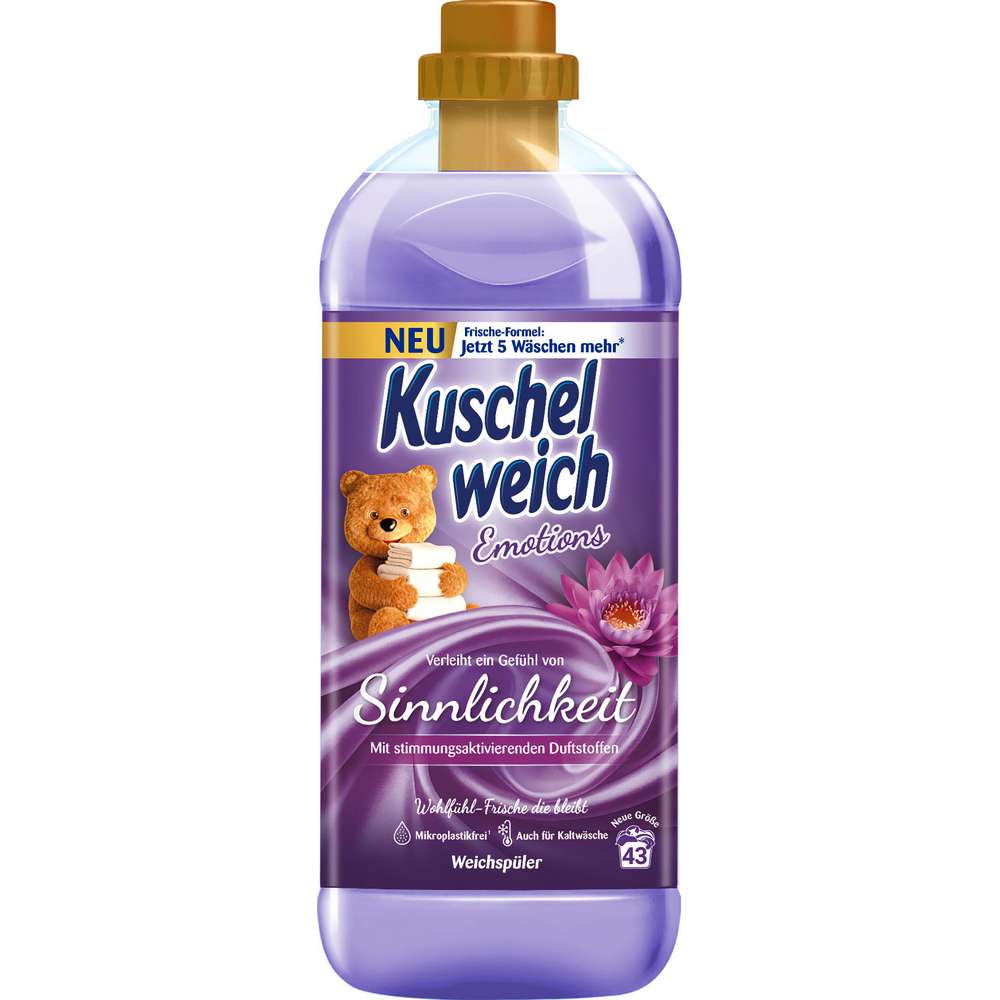 Produktabbildung Kuschelweich Weichspüler, Emotions Sinnlich