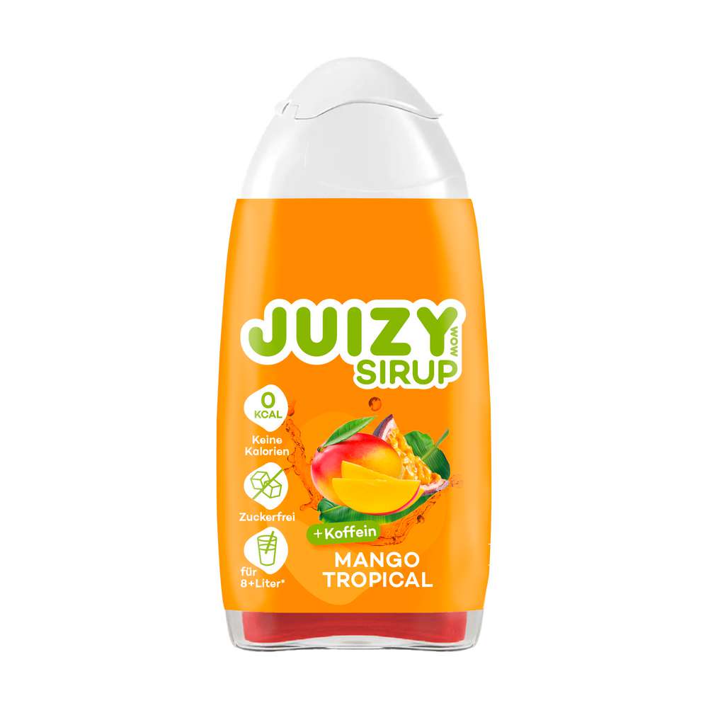 Produktabbildung Juizy Wow Sirup Mango Tropical