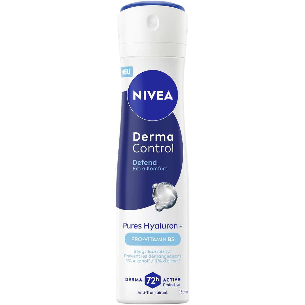 Produktabbildung Nivea Deospray Derma Control, Defend Extra Komfort