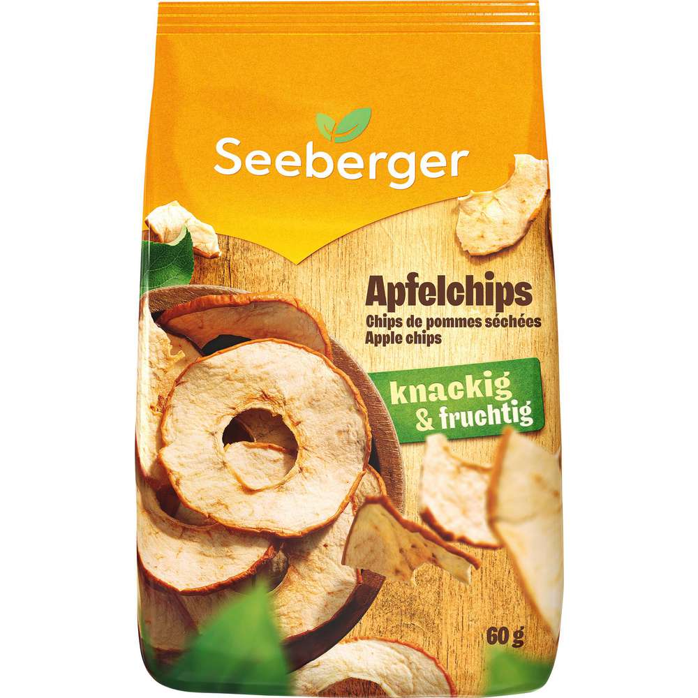 Produktabbildung Seeberger Apfel-Chips
