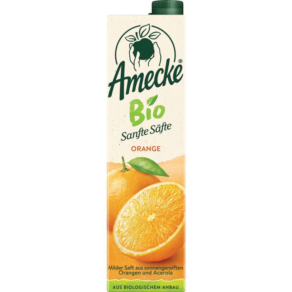 Produktabbildung Amecke Bio Sanfte Säfte Orange