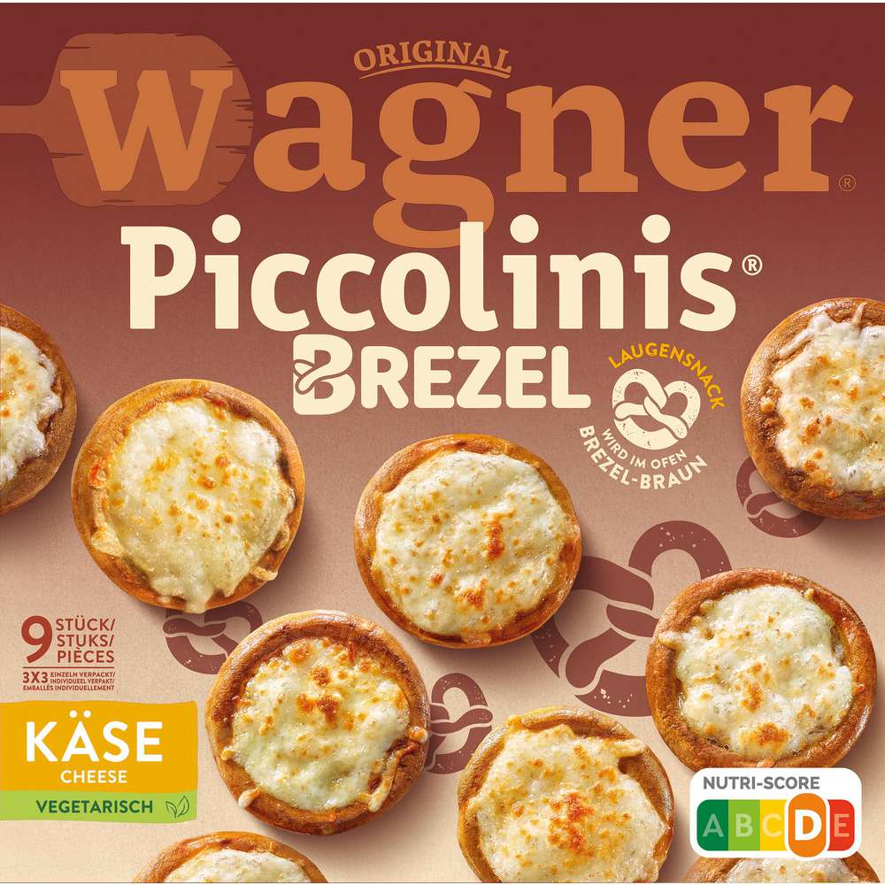 Produktabbildung Wagner Piccolinis Brezel Käse