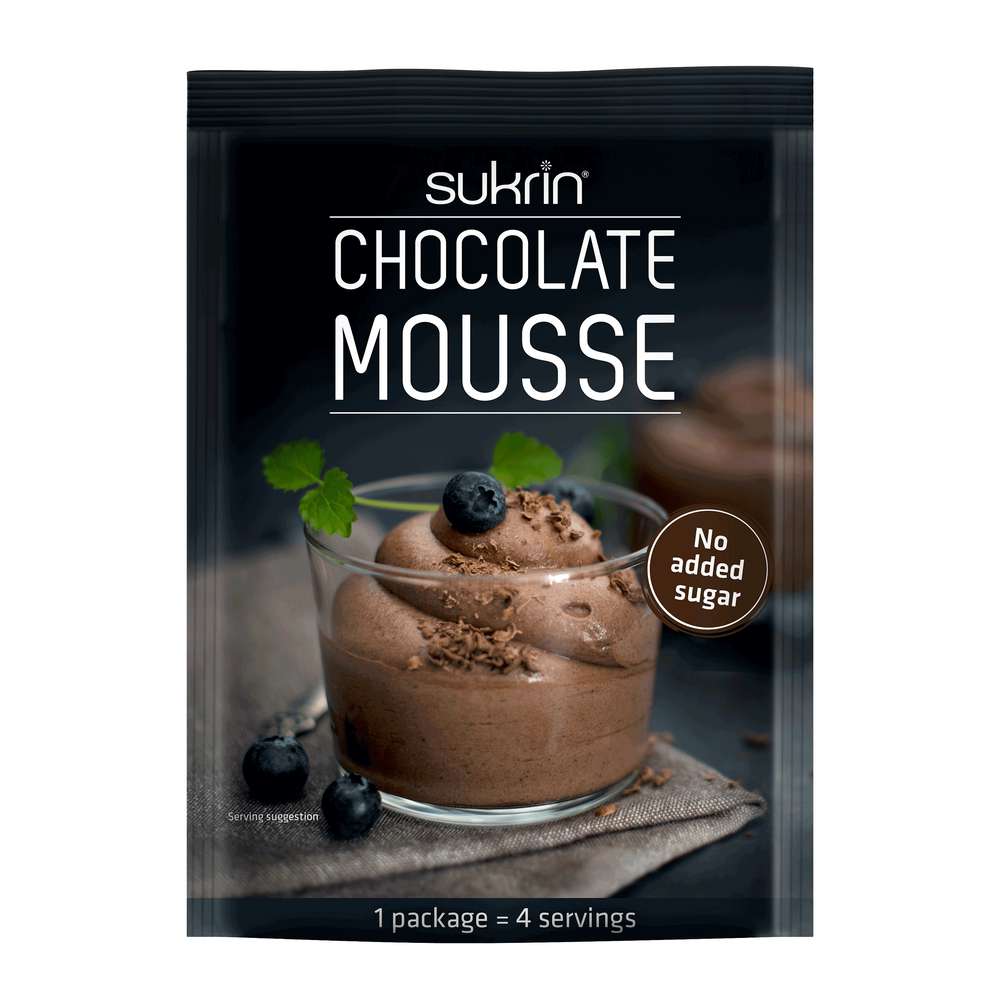 Produktabbildung Sukrin Schokoladen Mousse, ohne Zuckerzusatz