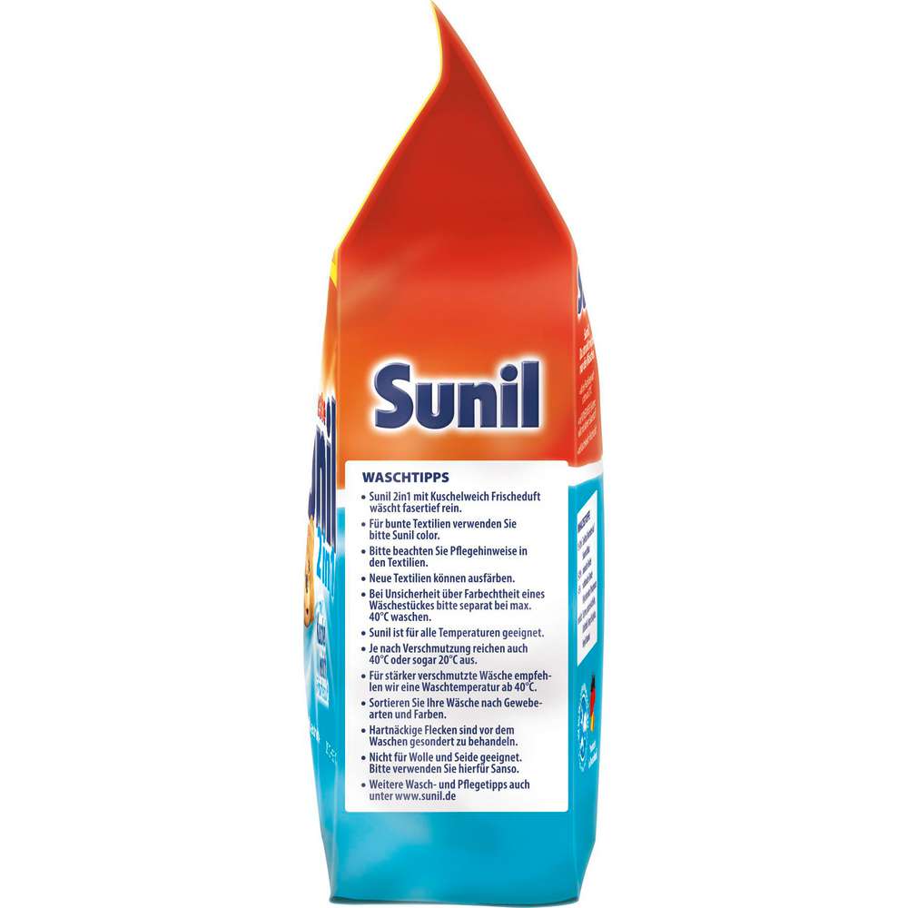 Produktabbildung Sunil Voll-Waschmittel, Pulver 2in1