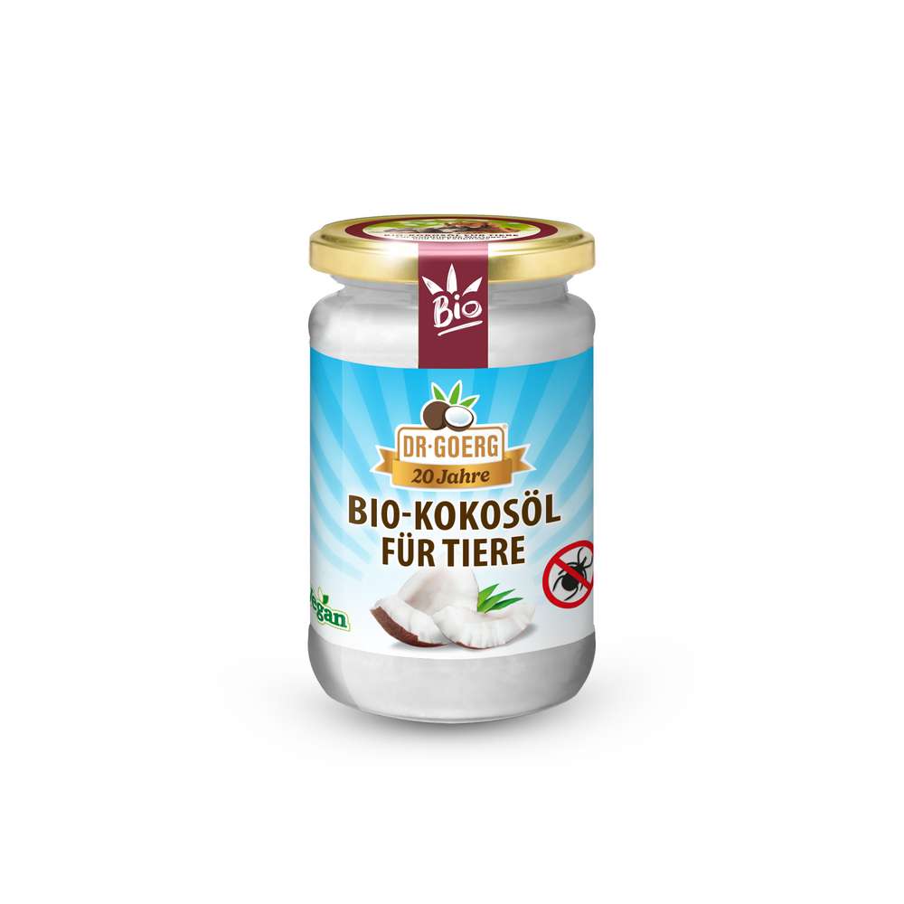 Produktabbildung Dr. Goerg Bio Kokosöl für Tiere