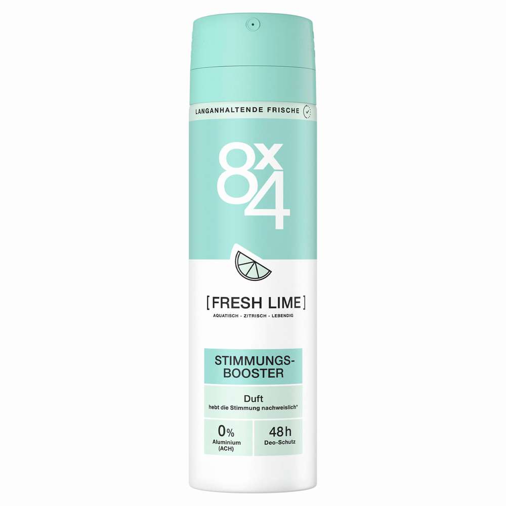 Produktabbildung 8x4 Deo Spray, Fresh Lime