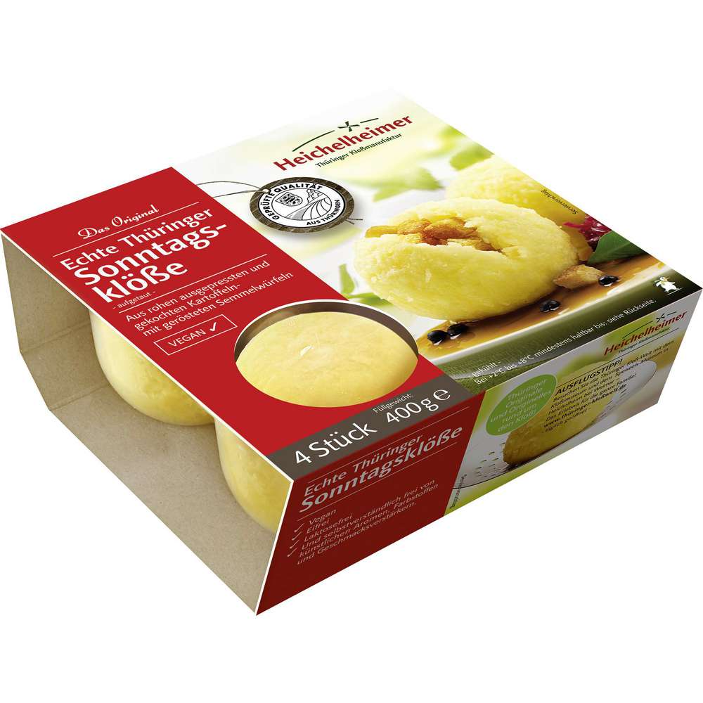 Produktabbildung Heichelheimer Thüringer Sonntagsklöße