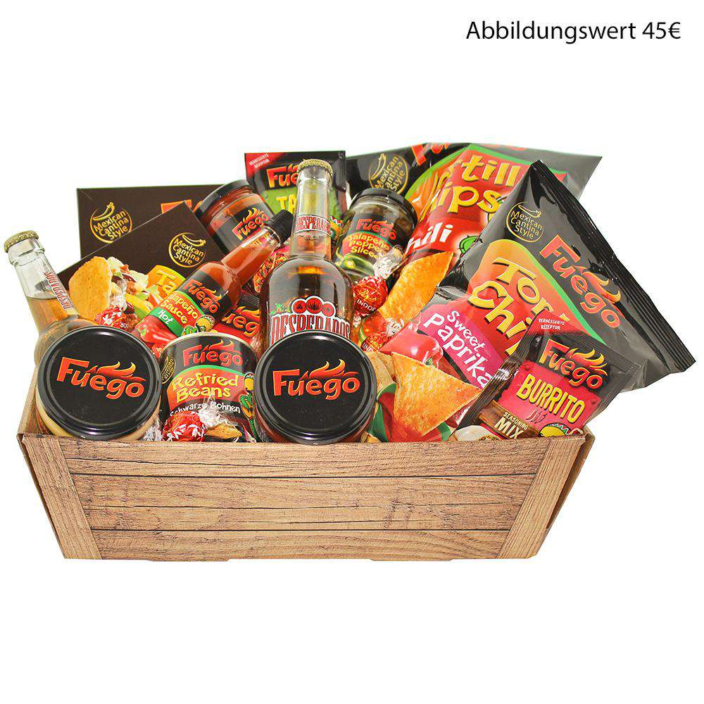 Produktabbildung keine Marke Präsentkorb mexikanische Artikel