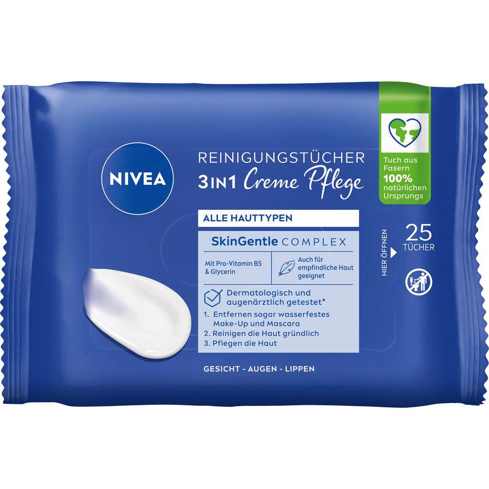 Produktabbildung Nivea Reinigungstücher Visage, alle Hauttypen