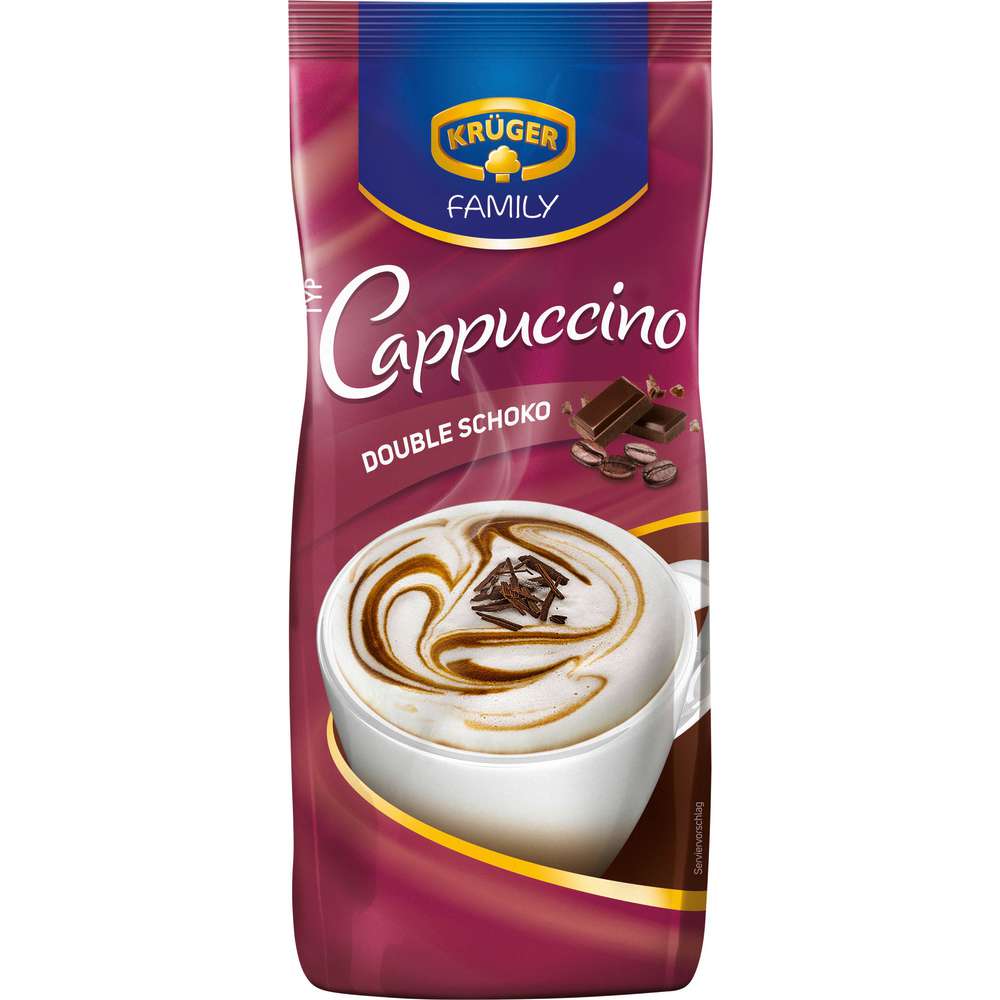 Produktabbildung Krüger Cappuccino Double Schoko, Nachfüllbeutel