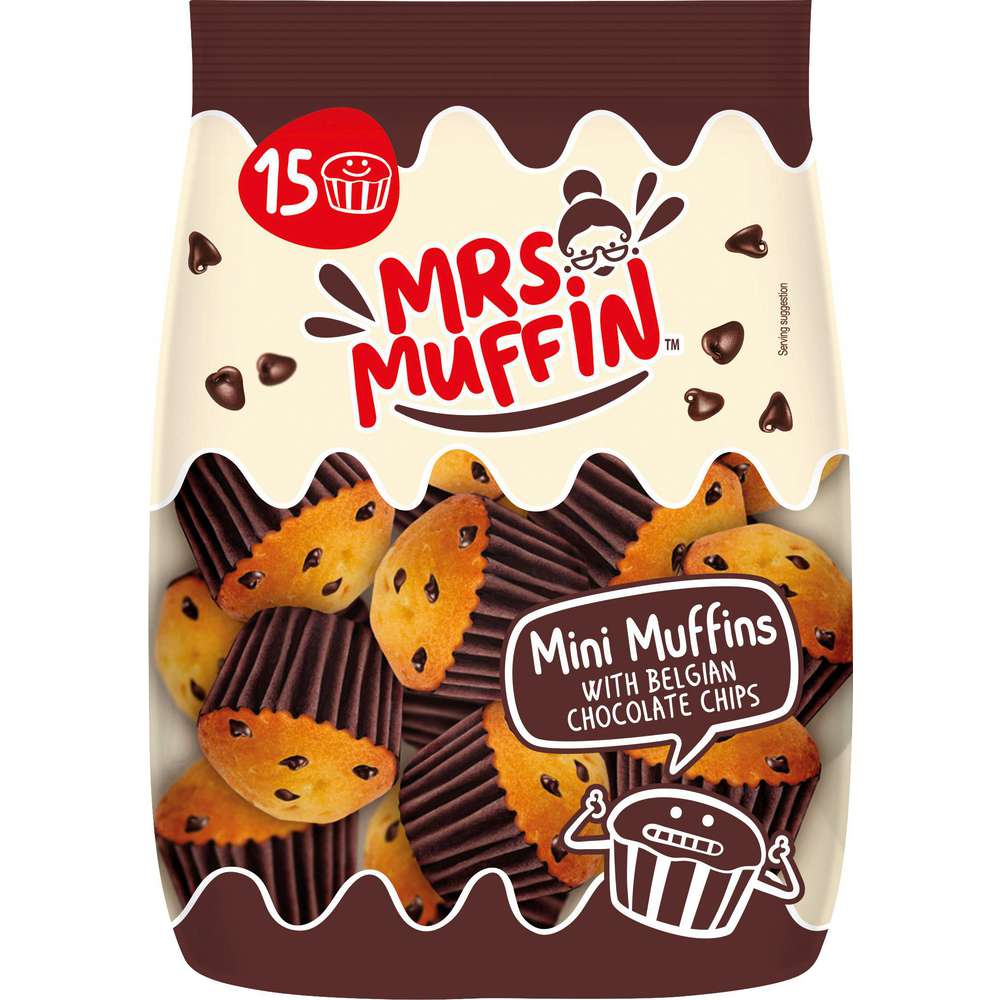 Produktabbildung Mrs. Muffin Mini Muffins Choco Chip