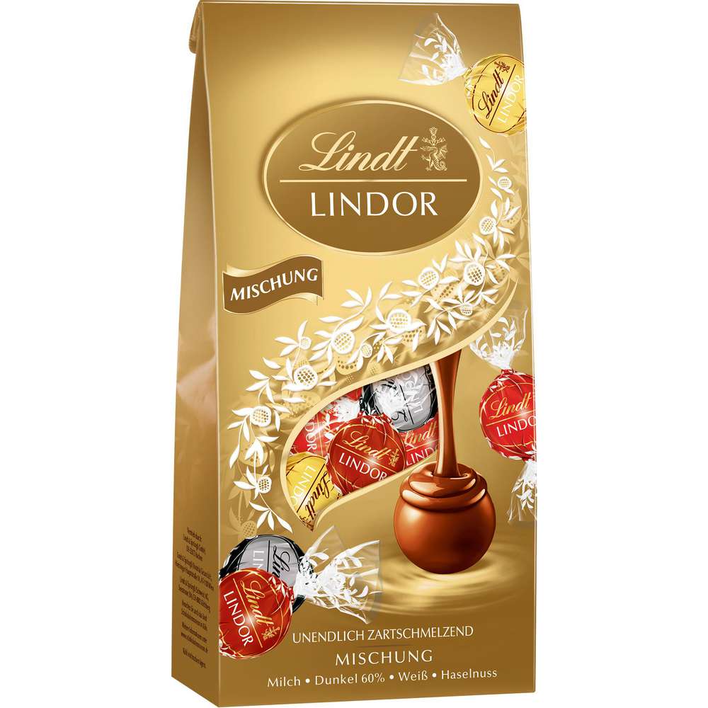 Produktabbildung Lindt Lindor Schokokugeln,  Mischbeutel