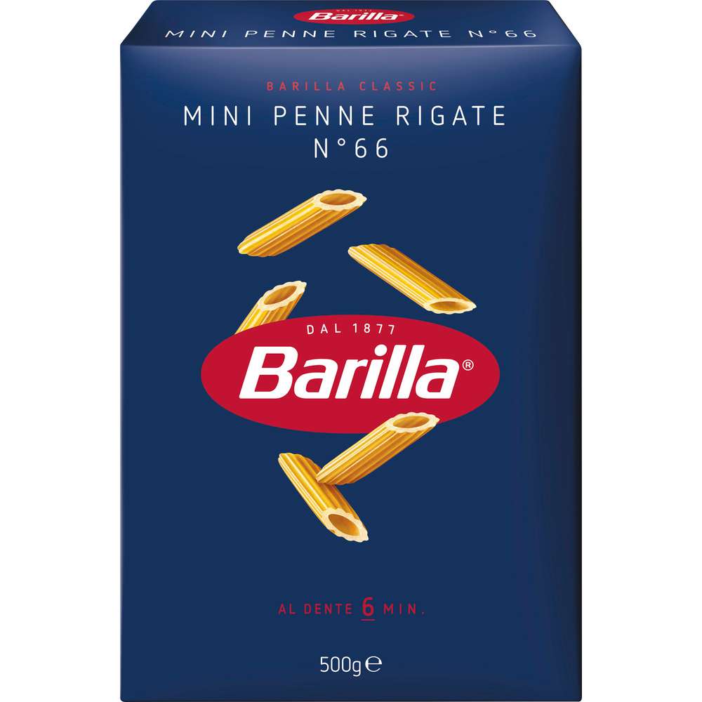 Produktabbildung Barilla Mini Penne Rigate, Pasta