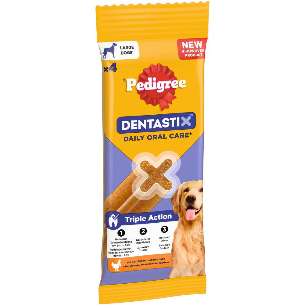 Produktabbildung Pedigree Hunde-Snack, Dentastix Kaustangen, Daily Oral Care, groß