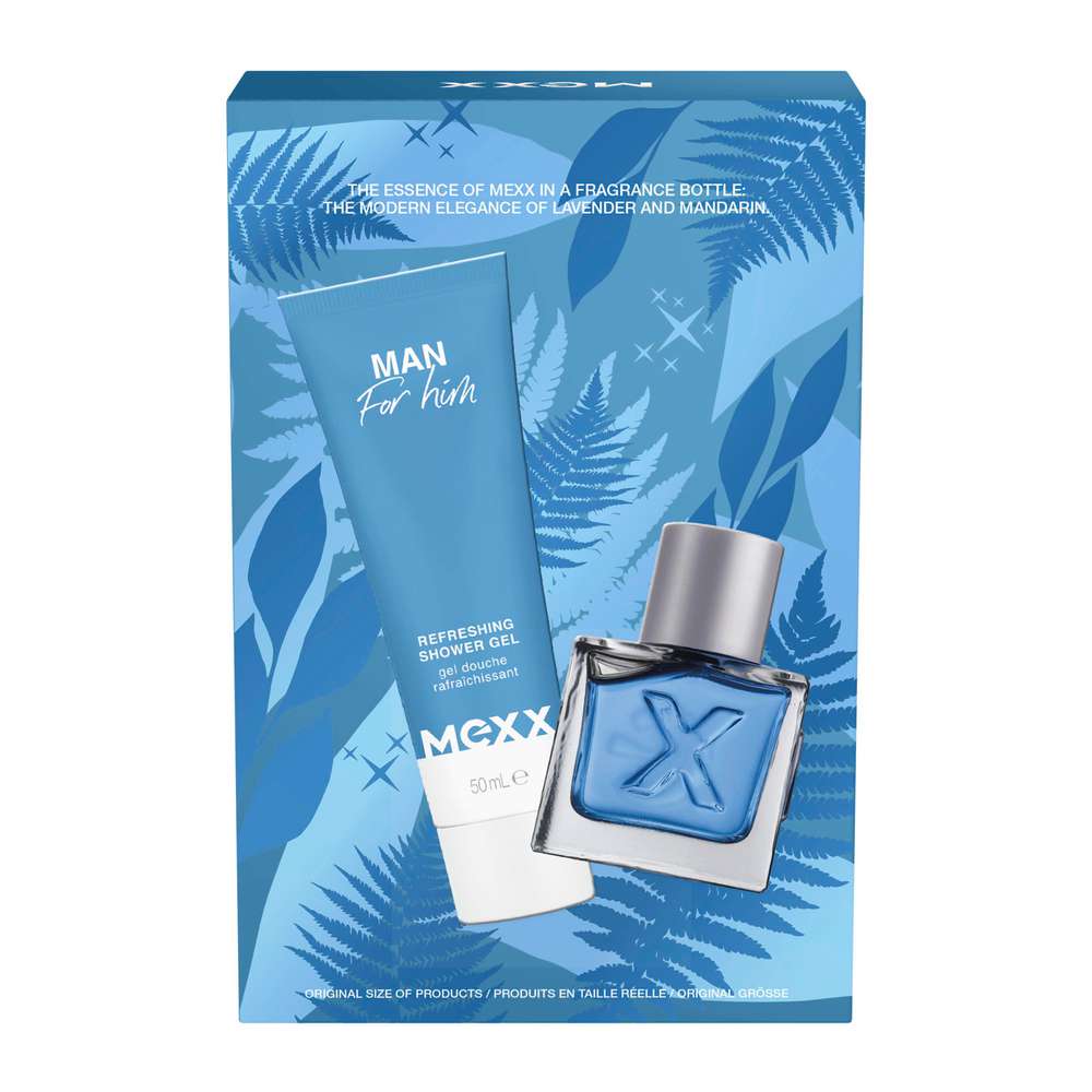 Produktabbildung Mexx Geschenk-Set Man, Eau de Toilette/Shower Gel
