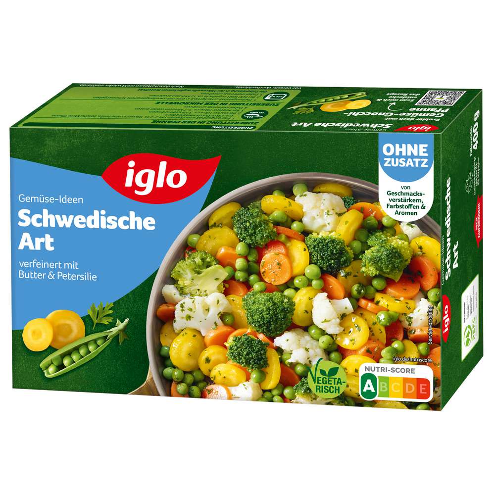 Produktabbildung Iglo Gemüseideen Schwedische Art, tiefgekühlt