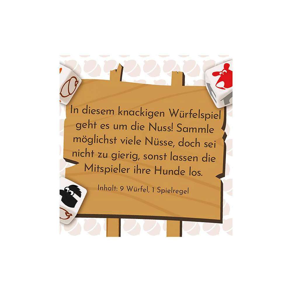 Produktabbildung Game Factory Würfelspiel - Auf die Nüsse