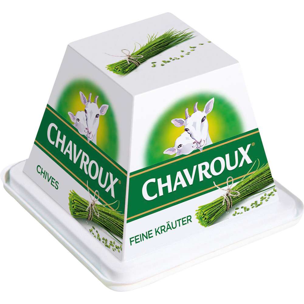 Produktabbildung Chavroux Ziegenkäse, Kräuter