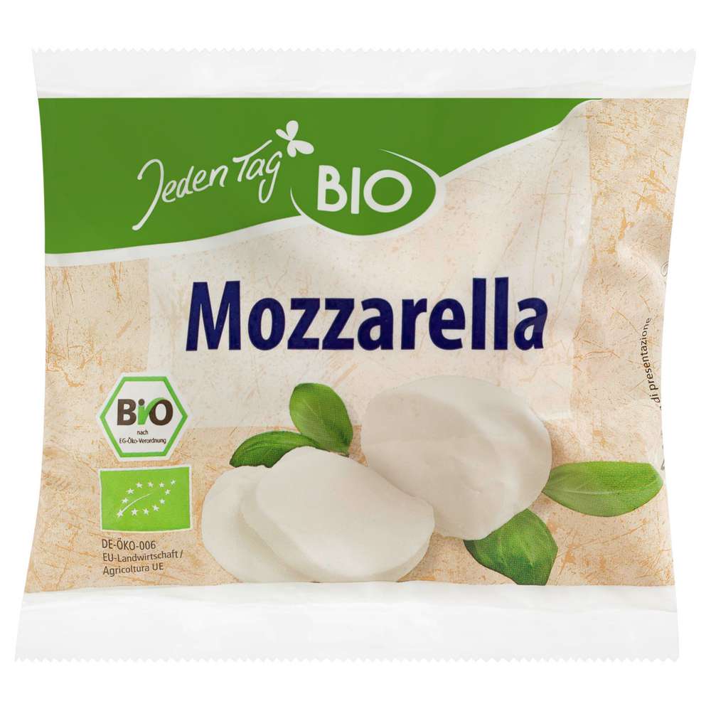 Produktabbildung Jeden Tag Bio-Mozzarella 