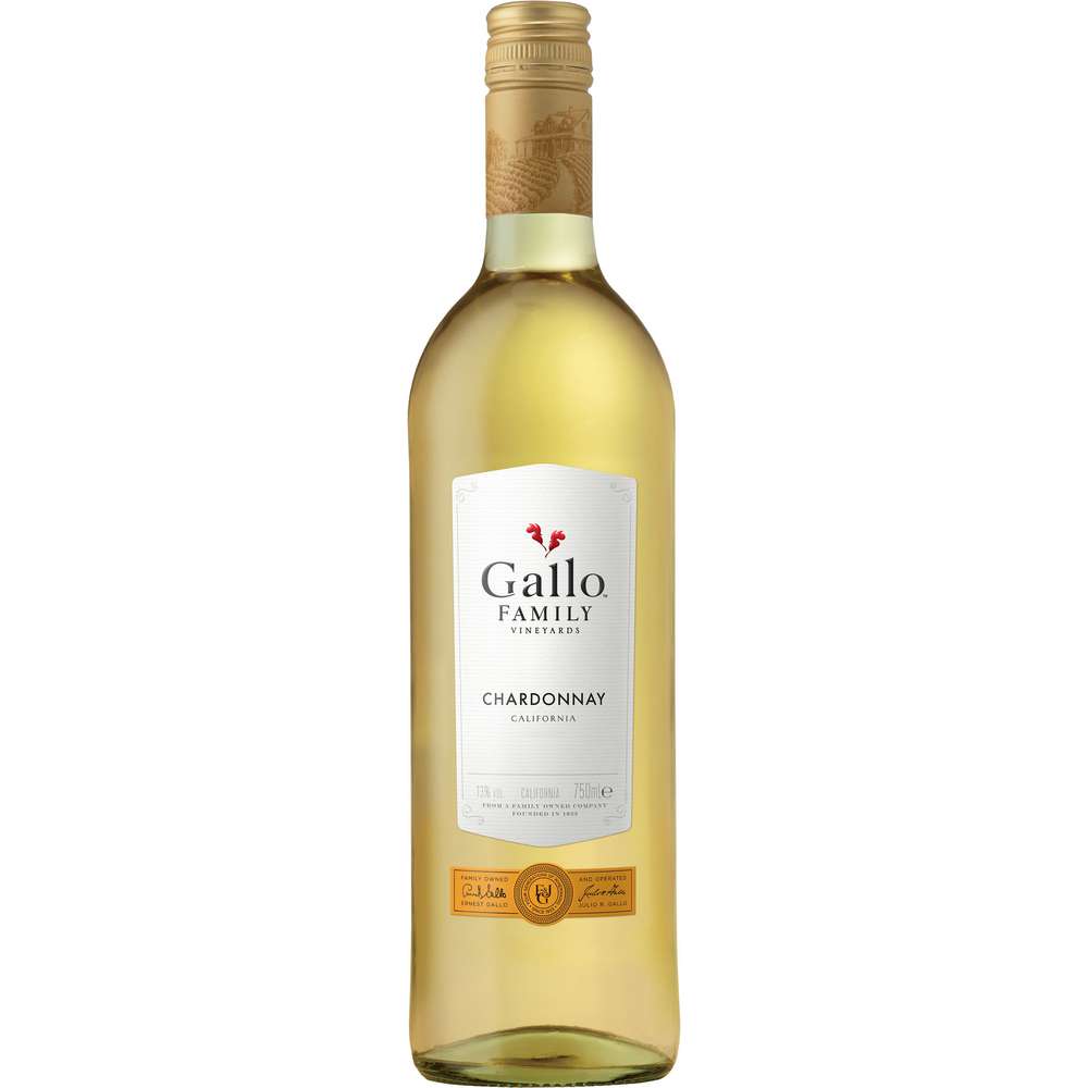 Produktabbildung Gallo Family Chardonnay, halbtrocken, Weißwein