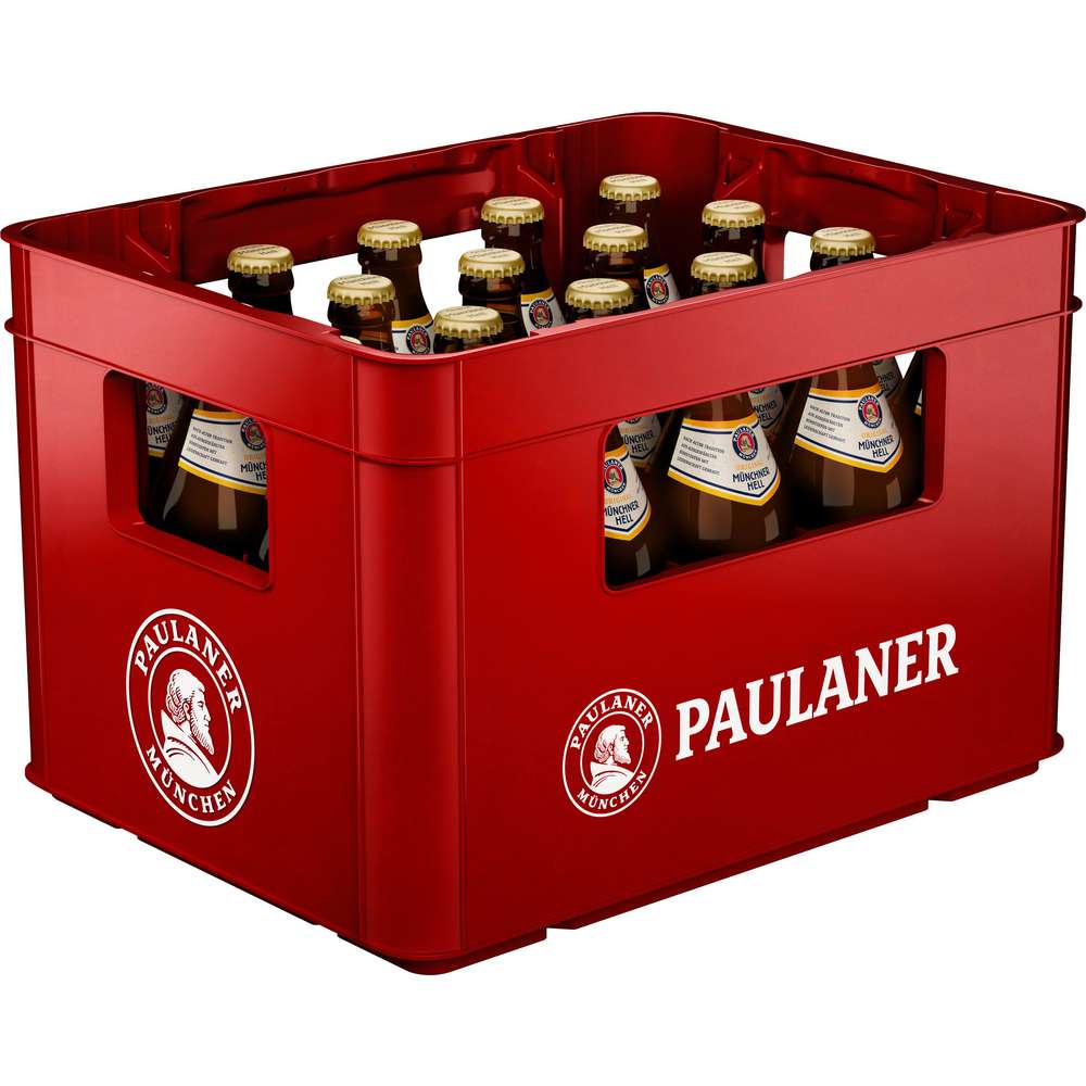 Produktabbildung Paulaner Münchner Hell, Original 4,9% (20x 0,500 Liter)