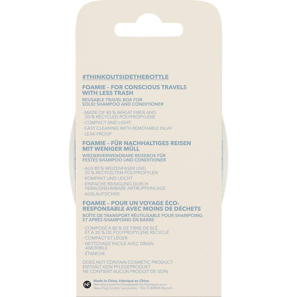 Produktabbildung Foamie Reisebox Travel Buddy für Shampoo & Conditioner