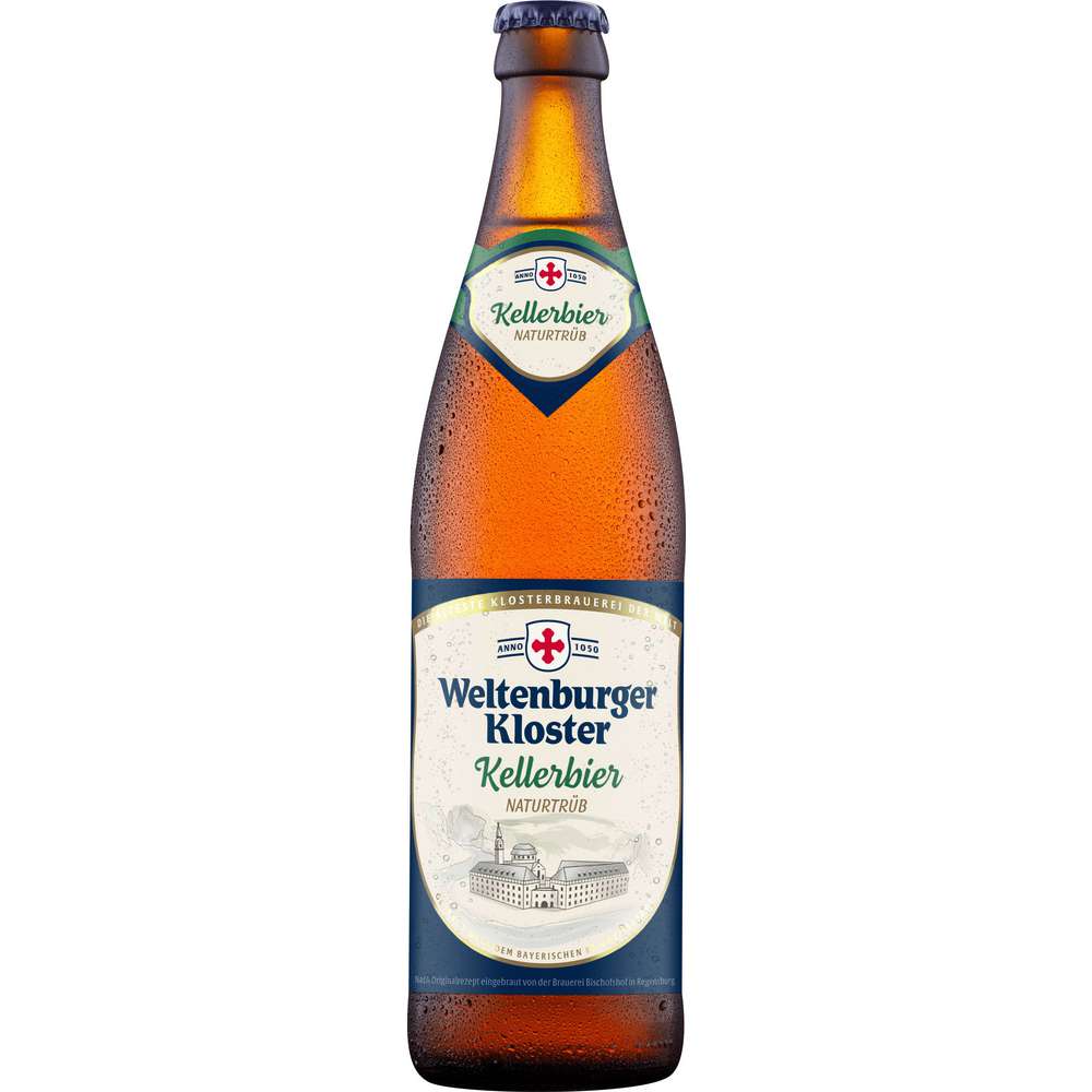 Produktabbildung Weltenburger Kloster Kellerbier, naturtrüb, 5%