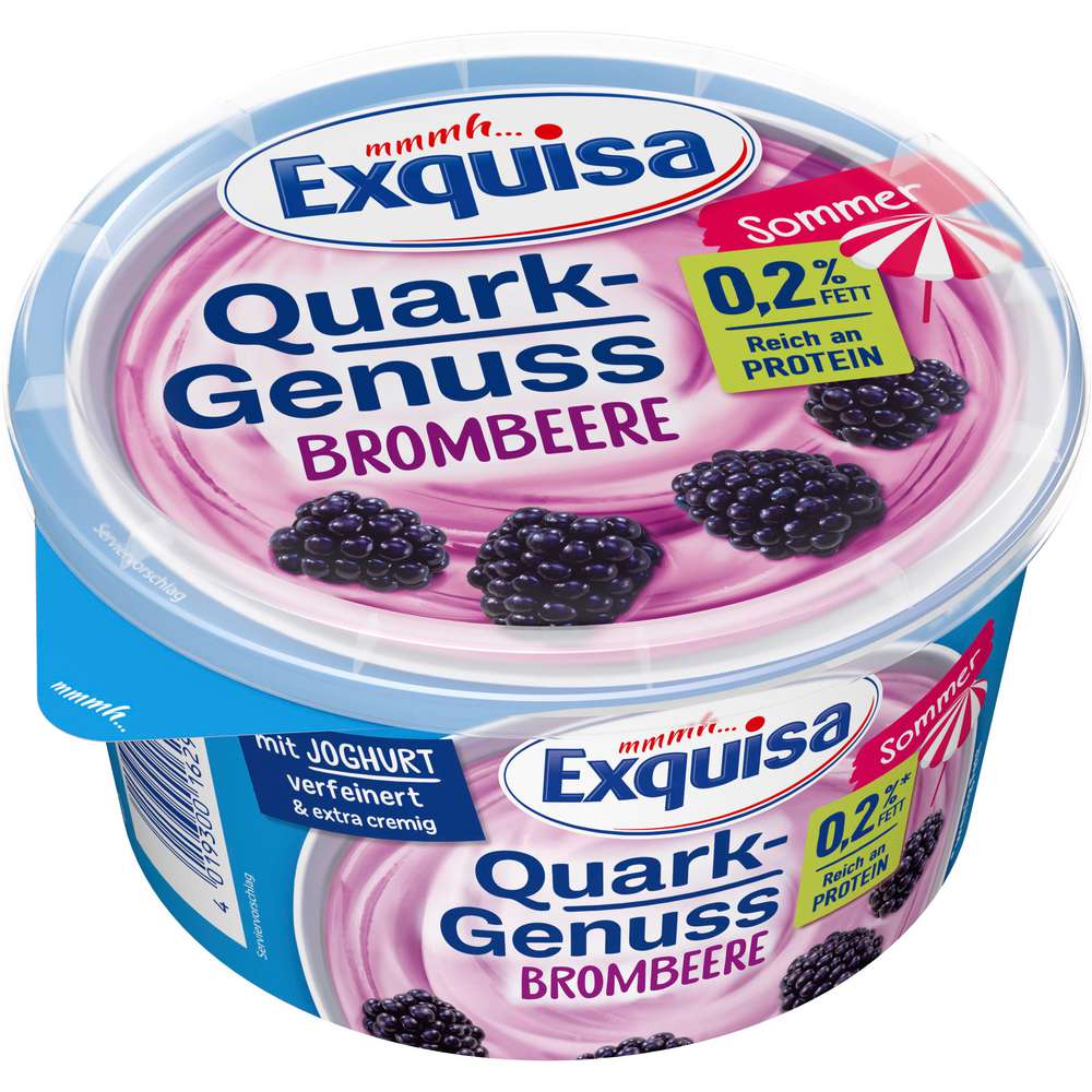 Produktabbildung Exquisa Quark Genuss, Brombeere