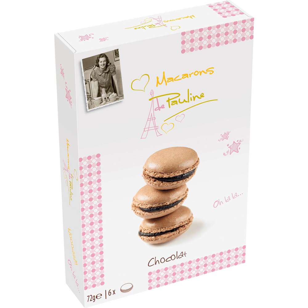 Produktabbildung Macarons de Pauline Macarons Chocolate