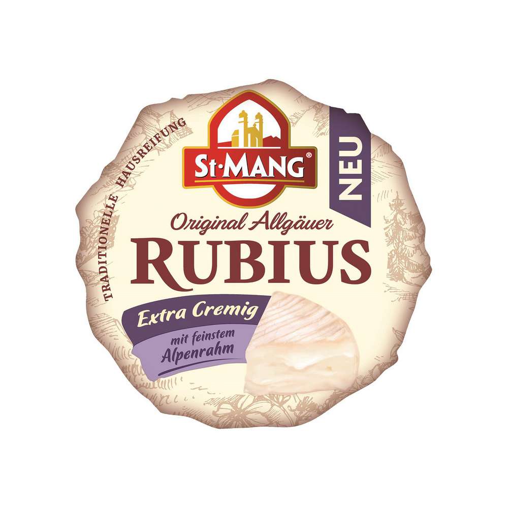 Produktabbildung St. Mang Rubius Weichkäse extra cremig
