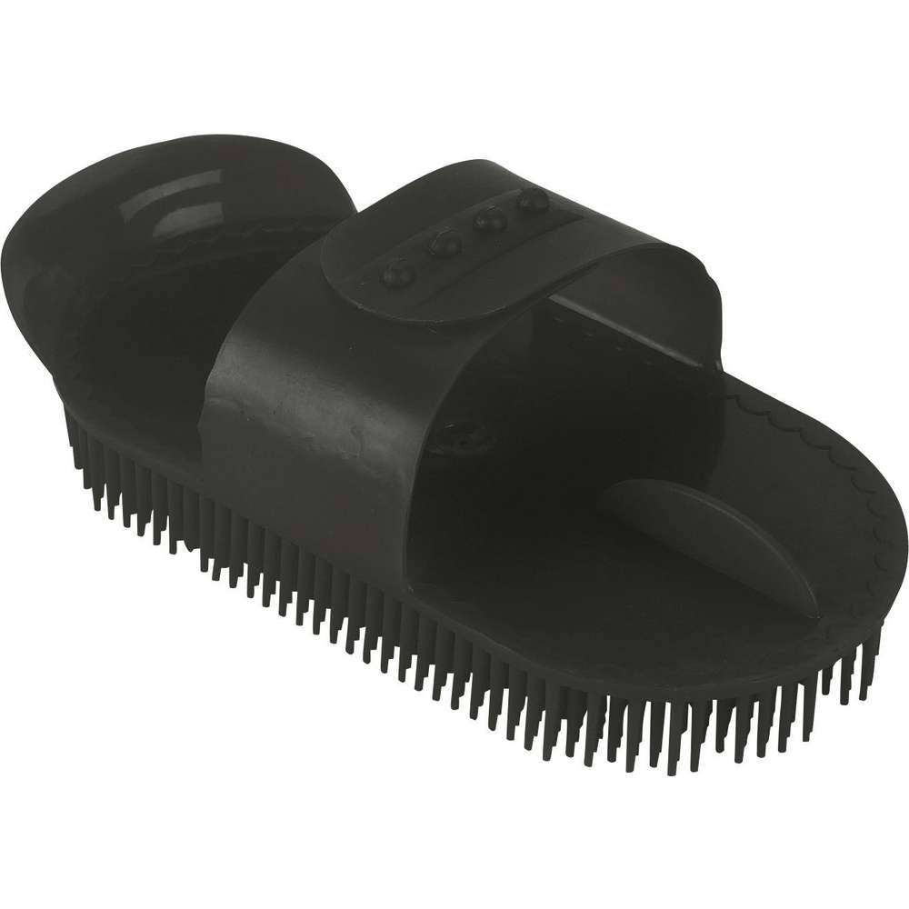 Produktabbildung Kerbl Pferde Kunststoffnadelstriegel, schwarz